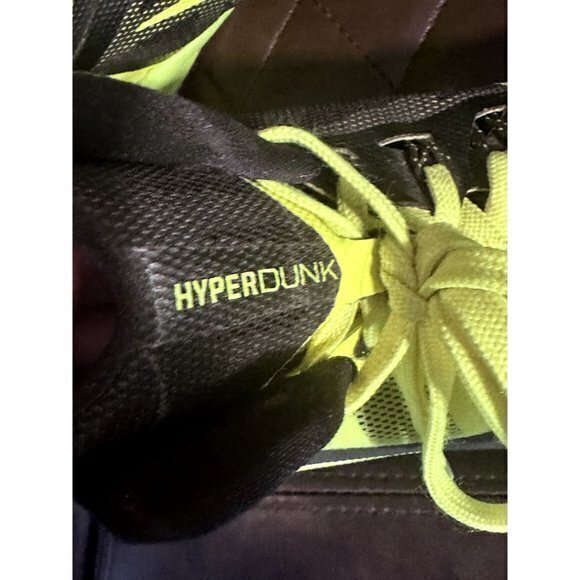 NIKE MENS HYPERDUNK‎ VOLT 2014 - 653640-700 - SZ (8) EUC AND GENTLY WORN - Picture 3 of 5